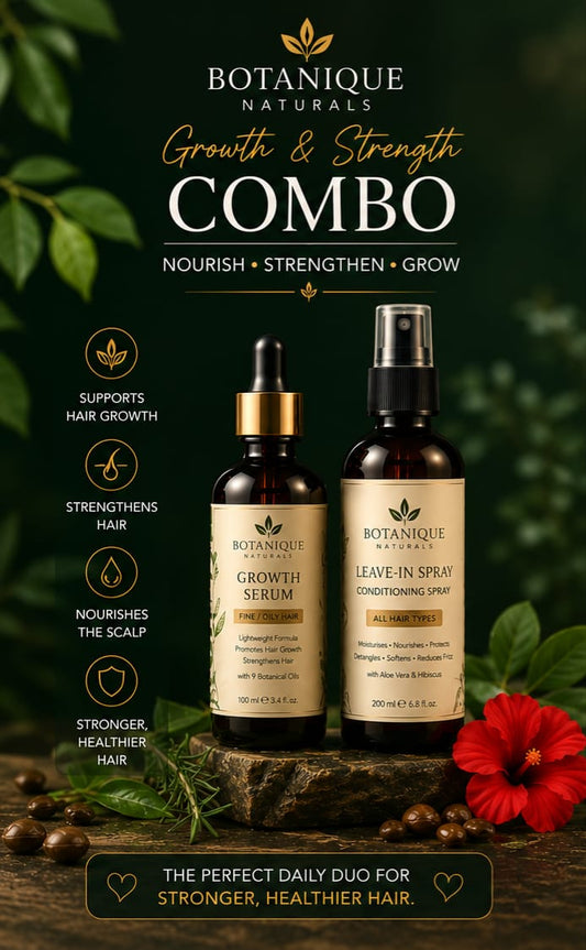 GROWTH SERUM and CONDITIONING SPRAY
